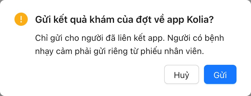 Gửi kết quả cả đợt.